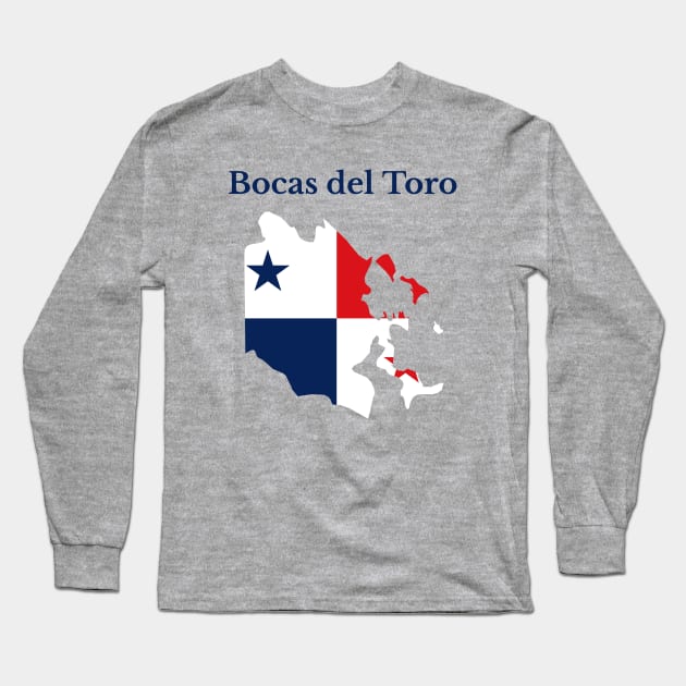Bocas del Toro Province, Panama. Long Sleeve T-Shirt by maro_00